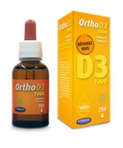 Ortho D3 1000, 750 drops